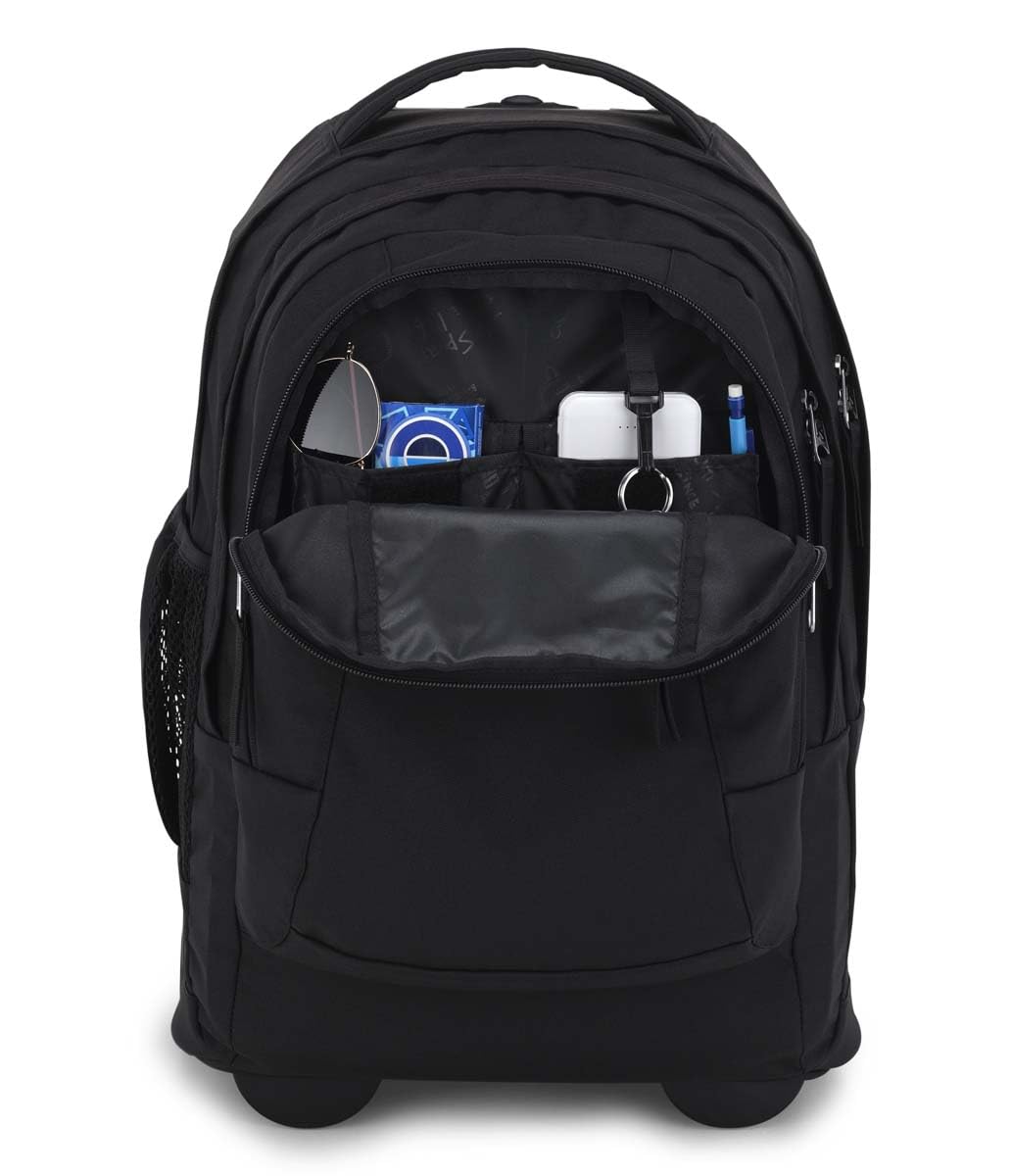 JANSPORT Fw24 Wheeled Luggage - Lightweight Carry-On Suitcase with Spinner Wheels, Durable Travel Bag for Men & Women | Perfect for Air Travel, Business Trips & Weekend Getaways