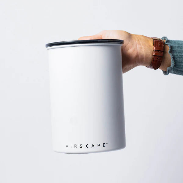 Airscape Classic 7 Medium Coffee Canister - Airtight Coffee Storage Container with Freshness Seal - Perfect for Home, Office, or Travel Use