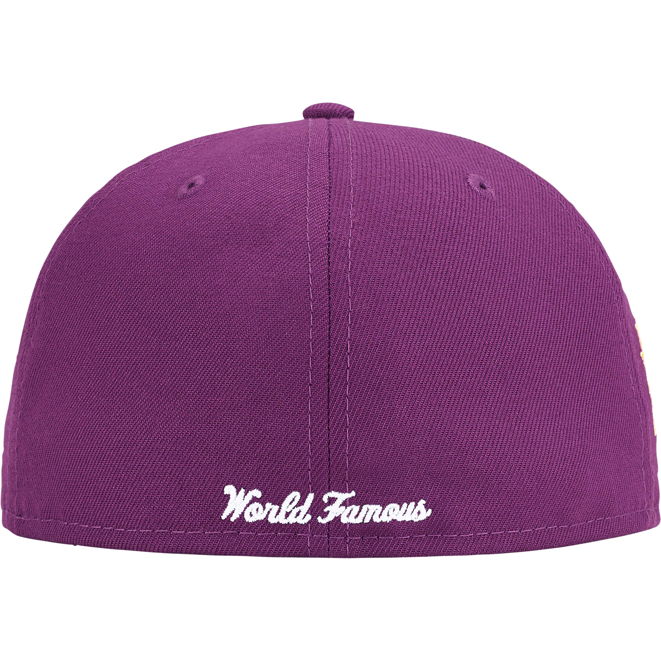 Supreme Championship Box Logo New Era Purple Snapback Hat - Official Streetwear for Men & Women - Perfect for Casual Wear, Hip-Hop Fashion, and Urban Street Style