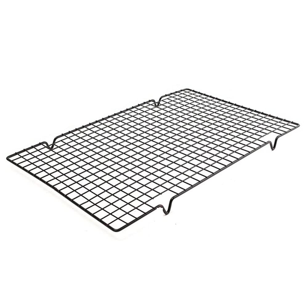 JJSPP Stainless Steel Wire Cooling Rack - Oven Safe Nonstick Baking Tray for Cakes, Bread, Cookies & Pies - Perfect for Cooling, Baking & Serving - Ideal for Home Kitchens & Bakeries