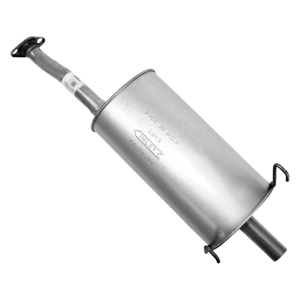 AP Exhaust Products 7302 High-Performance Exhaust Muffler for Cars & Trucks - Reduce Noise & Improve Engine Efficiency for Daily Commute & Road Trips