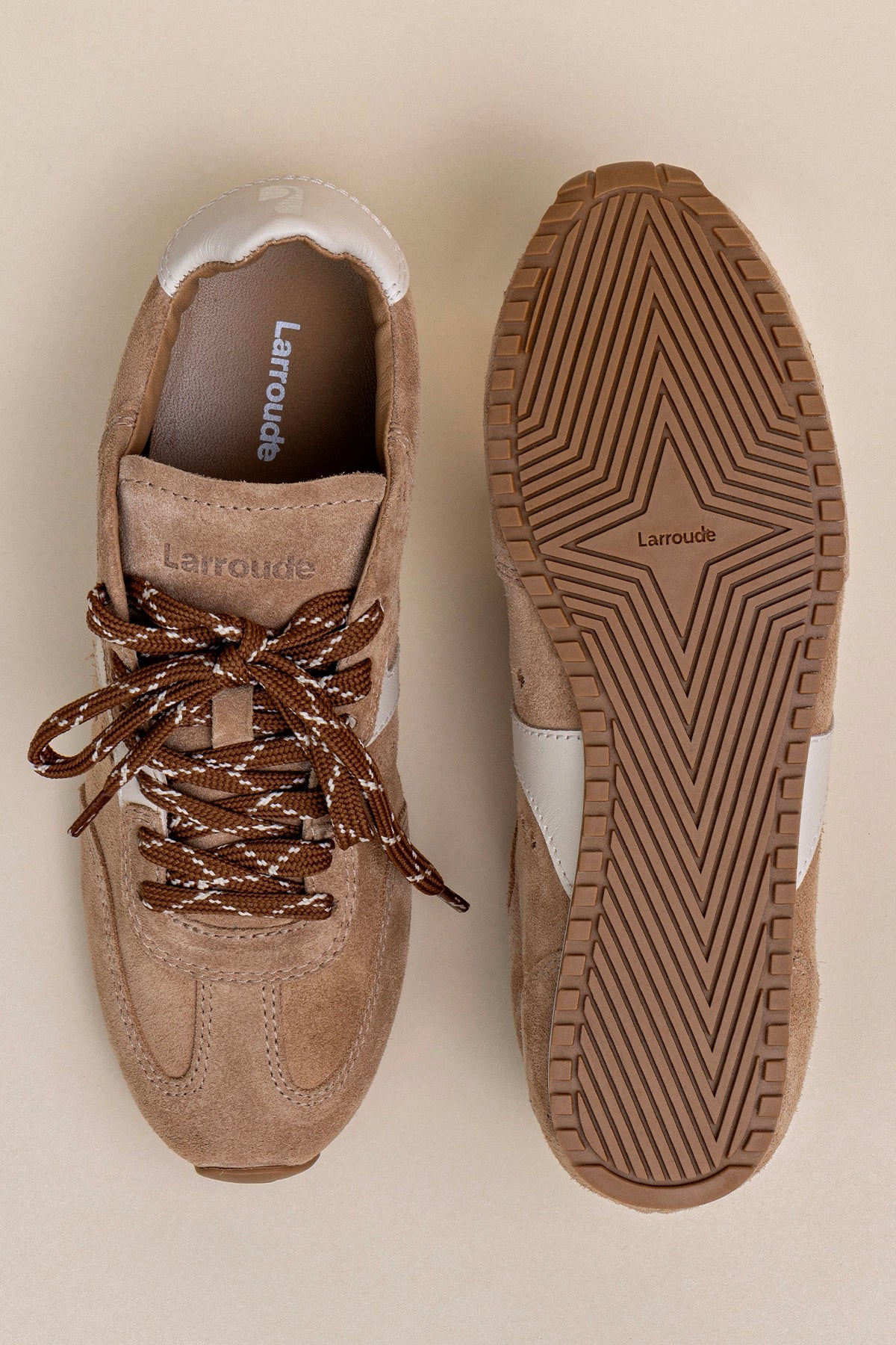 Stella Women's Peanut Suede Sneakers - Comfortable Casual Shoes for Walking, Running & Everyday Wear