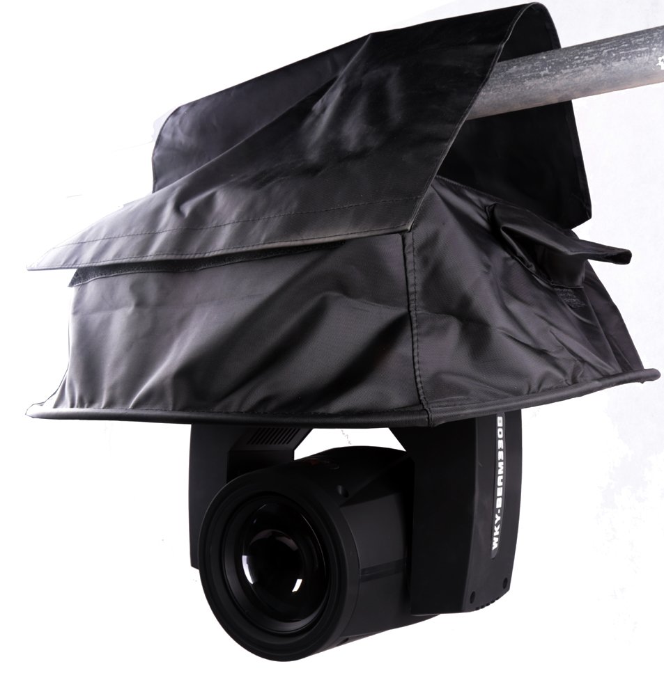8 Pack Waterproof Moving Head Light Covers - Rain & Weather Protection for Beam 7R & Moving Head Lights - Perfect for Outdoor Events, Stage Shows & DJ Performances
