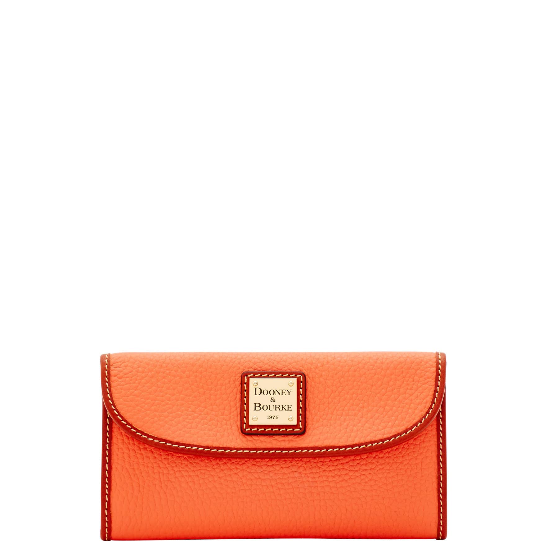 Dooney & Bourke Pebble Grain Continental Clutch Wallet for Women - Genuine Leather RFID Blocking Credit Card Holder - Perfect for Travel, Work & Everyday Use