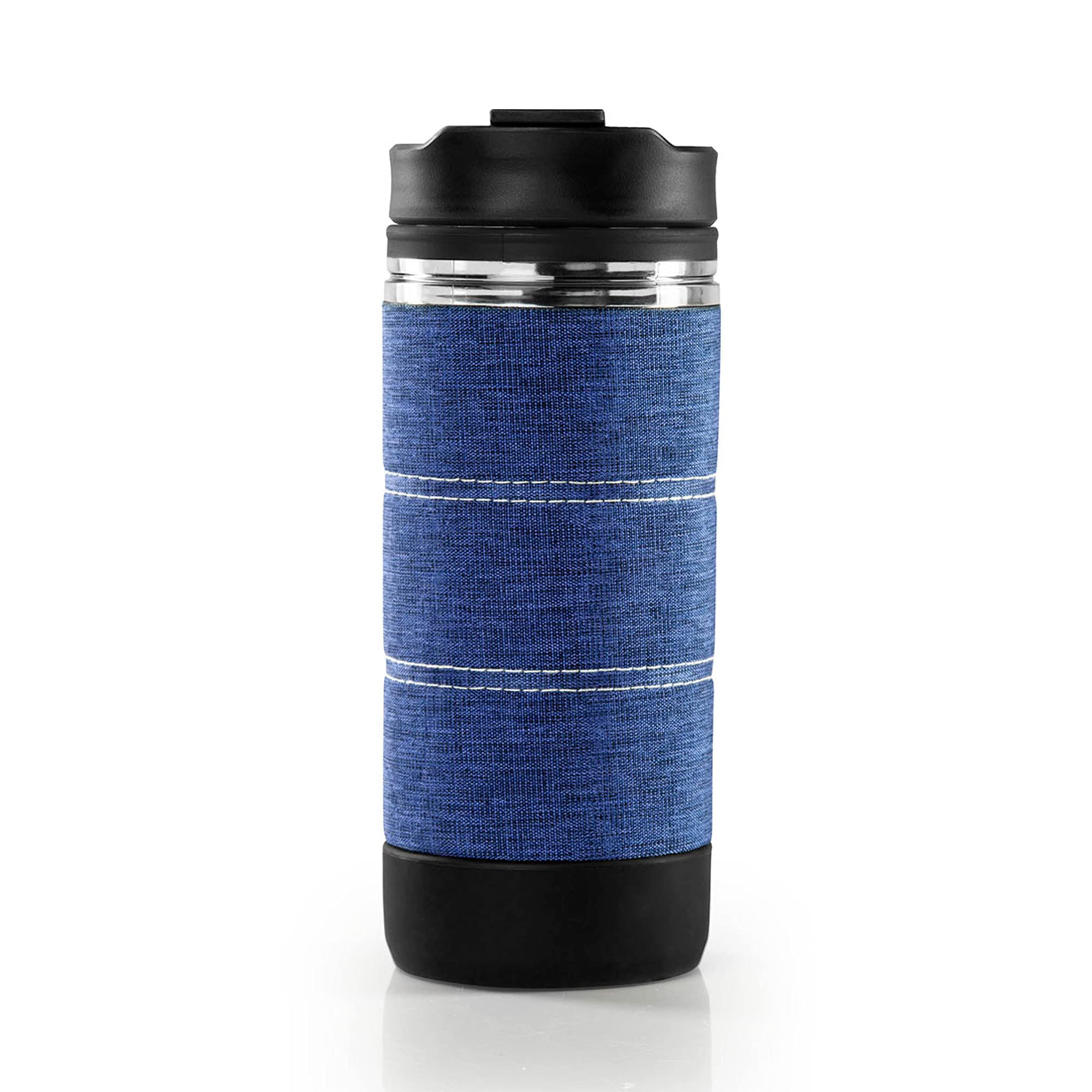 GSI Outdoors Commuter JavaPress - Portable French Press Coffee Maker for Camping, Hiking & Travel | Stainless Steel & Insulated Design