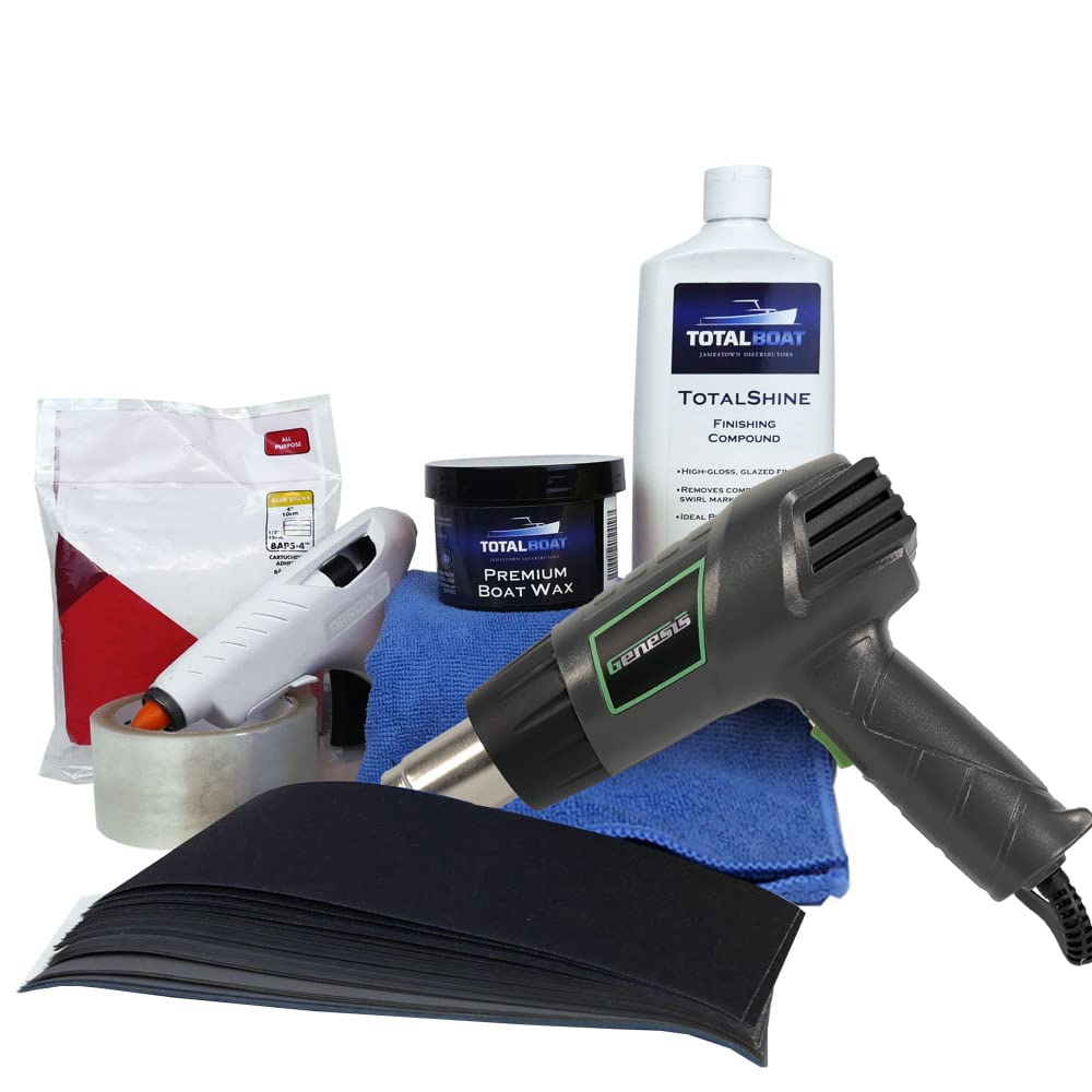 TotalBoat DIY Epoxy River Table Kit (1 Gallon) – Premium Resin, Tools & Pigments Included – Perfect for Crafting Epoxy River Bar Tops, Coffee Tables, Dining Tables & Live Edge Furniture – Ideal for Home Decor, Office & DIY Woodworking Projects