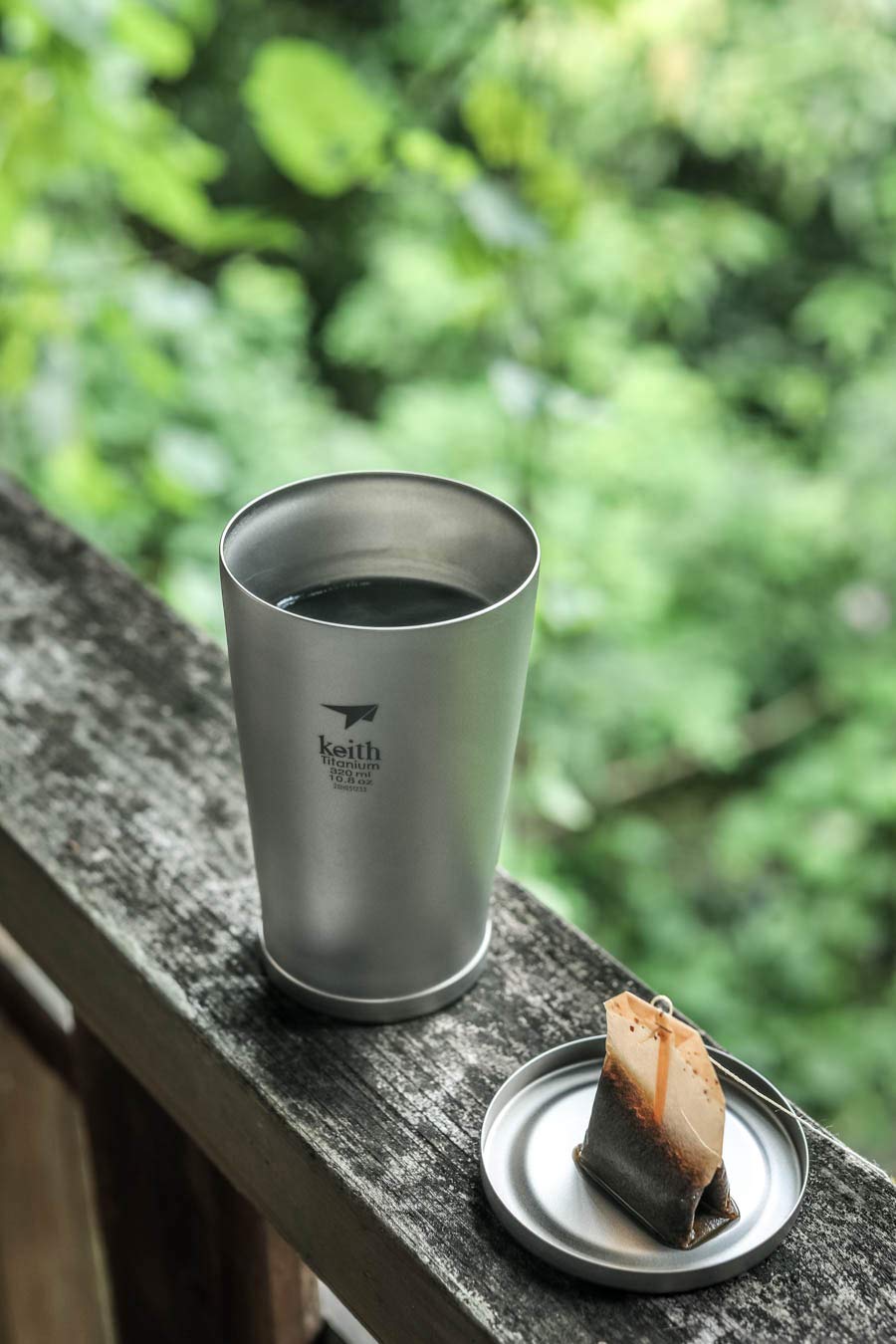 Keith Titanium Ti3150 Vacuum Insulated BPA-Free Beer Tumbler - 11 oz Stainless Steel Travel Mug for Coffee, Tea & Cold Drinks - Perfect for Camping, Office & Outdoor Adventures