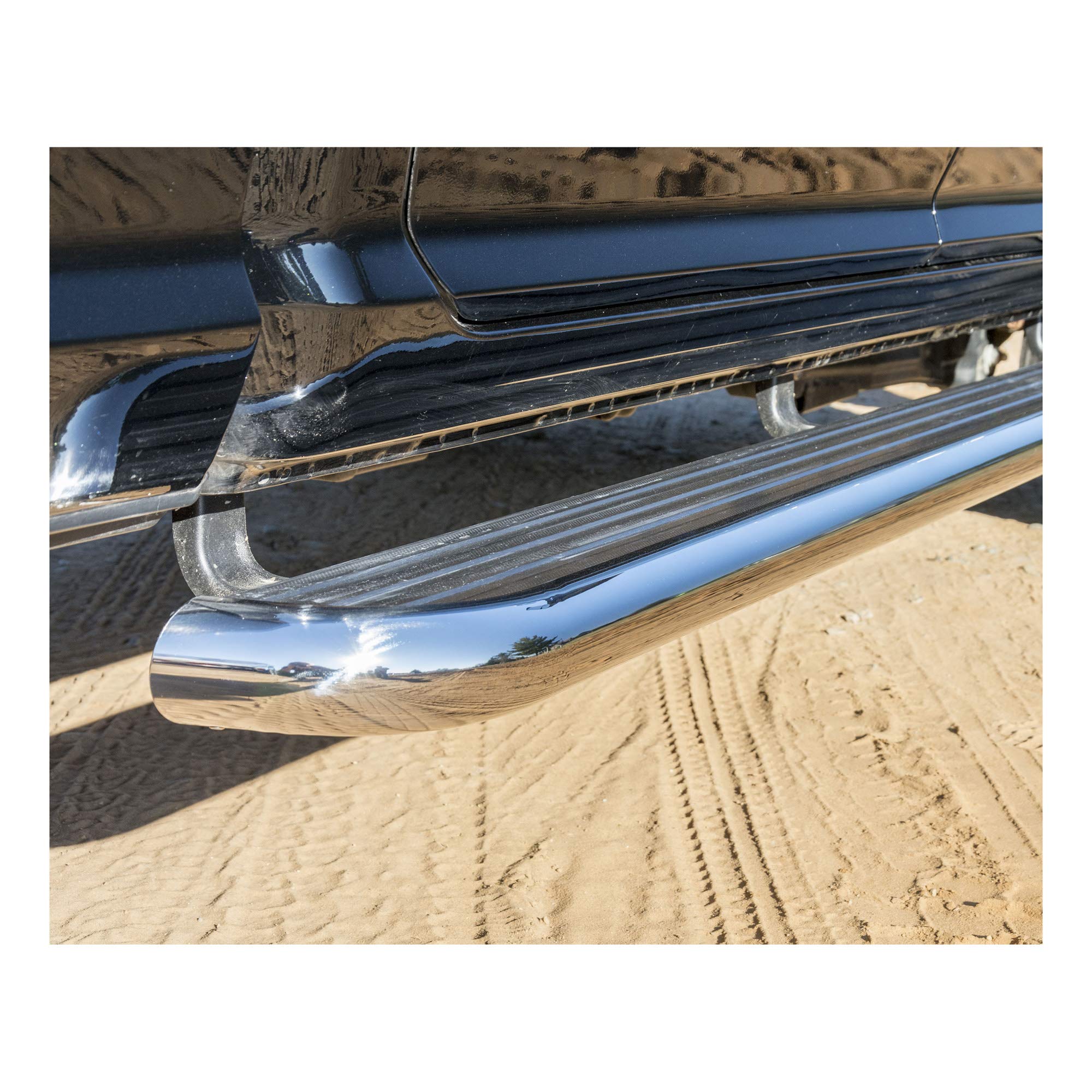 Luverne 575100 Megastep Truck Step Board - Heavy Duty Running Board for Pickup Trucks & SUVs - Non-Slip Surface for Safe Entry & Exit - Perfect for Off-Roading, Work Sites & Daily Commuting