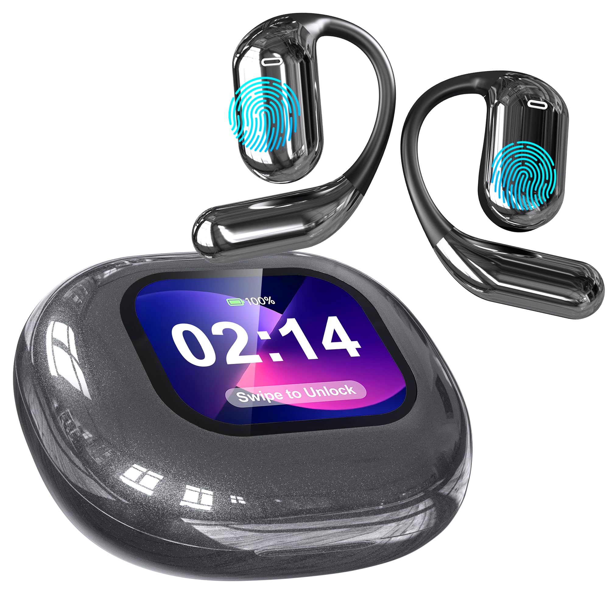 AI Real-Time Translation Wireless Earbuds - 144 Languages Two-Way Translator Bluetooth Headphones with HD Sound | Perfect for Travel, Business Meetings & Language Learning