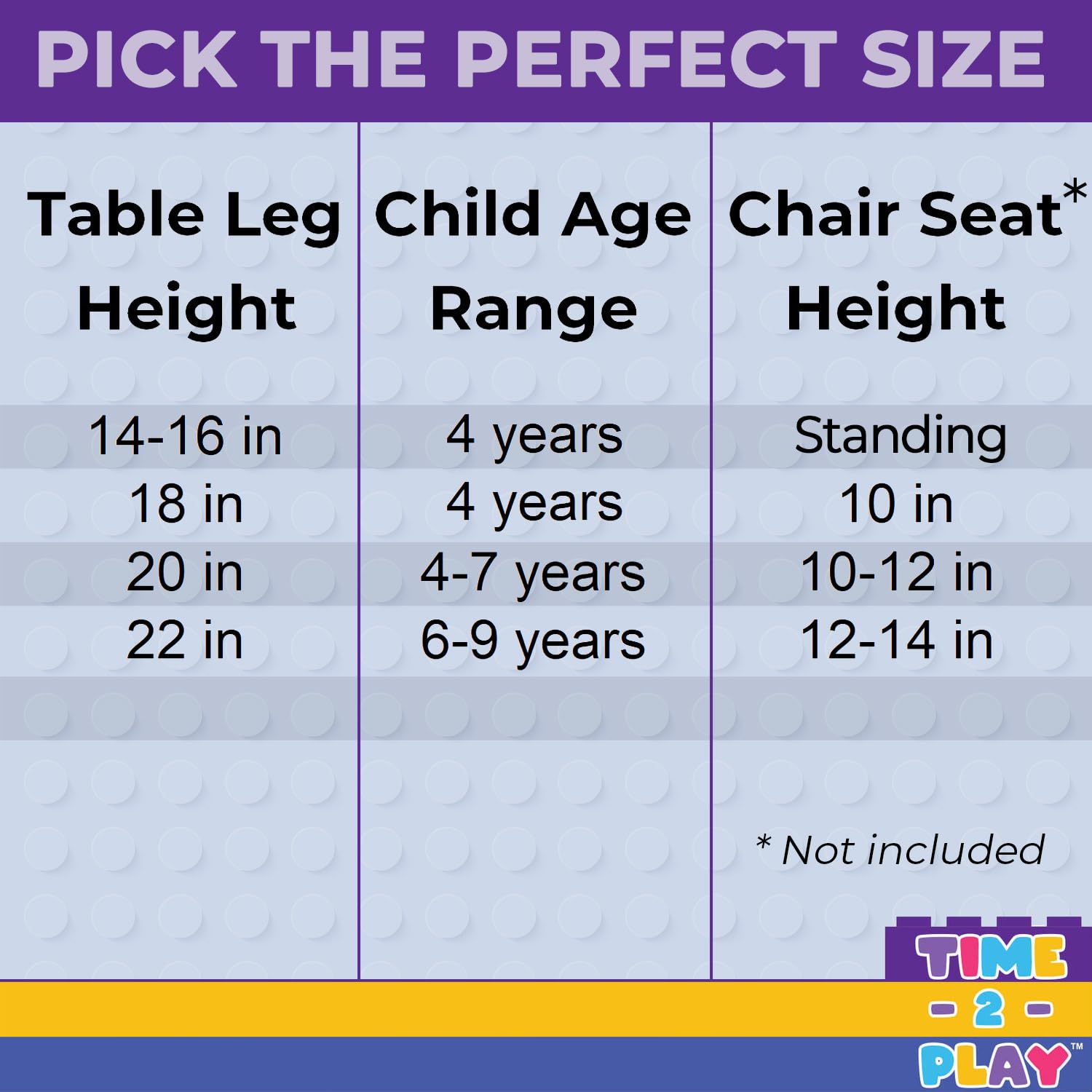 Montessori Kids Play Table - 30.75