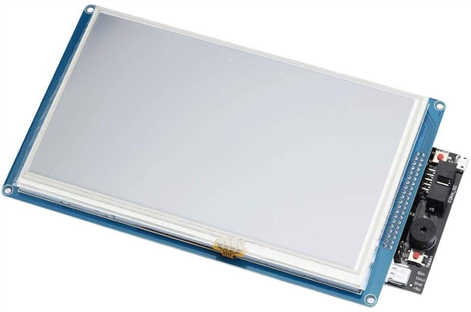 7.0 Inch Full-Color Touch Screen Display 800×480P for 3D CNC Printer - High Resolution Control Panel for 3D Printing, CNC Machining & DIY Projects