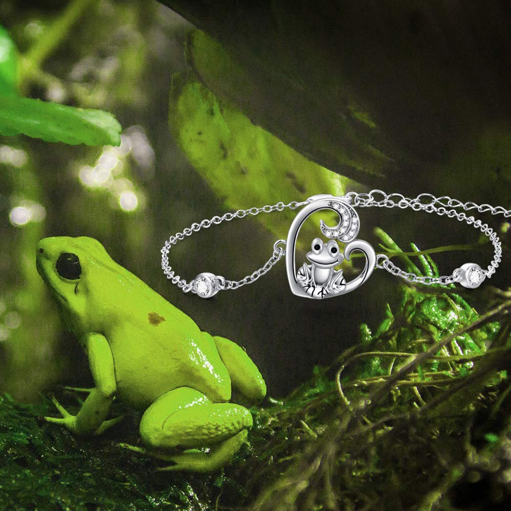 POPKIMI Cute Animal Anklets for Women - Sterling Silver Beach Foot Jewelry - Perfect Beach Themed Gifts, Birthday Presents for Her - Ideal for Summer Vacations, Pool Parties & Boho Fashion Accessories