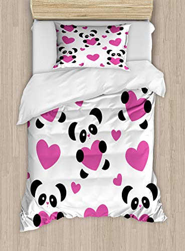 Fuchsia Black White