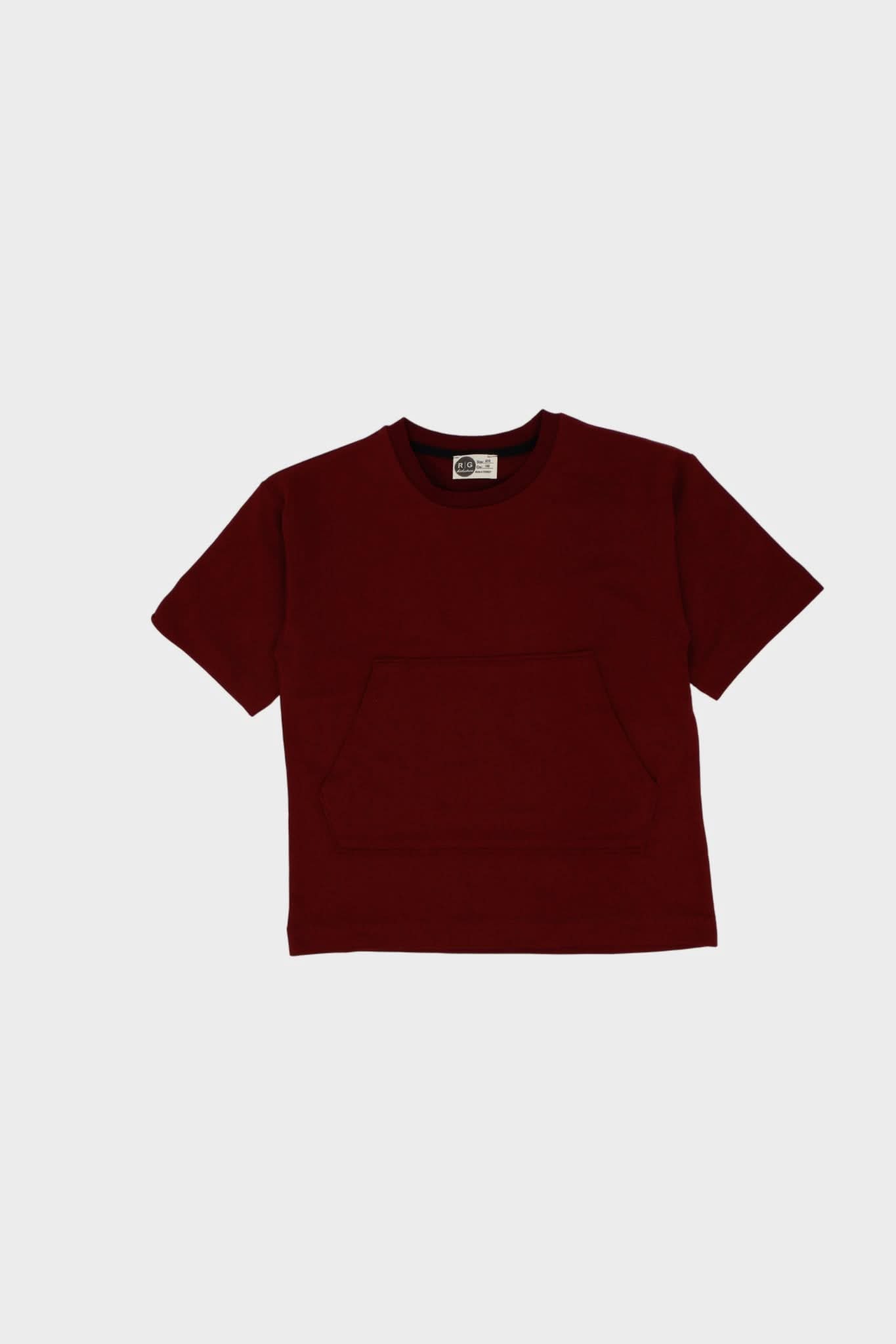 Cotton Kangaroo Pocket T-Shirt for Men & Women - Soft & Comfortable Casual Wear for Everyday Outfits, Gym, and Lounge