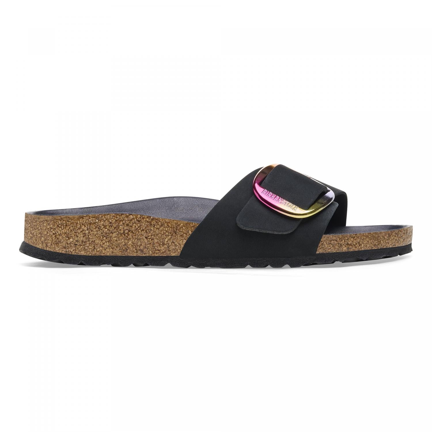 Madrid Big Buckle Sandals for Women - Comfortable Summer Slide Sandals with Adjustable Buckle | Perfect for Beach, Vacation & Casual Outfits