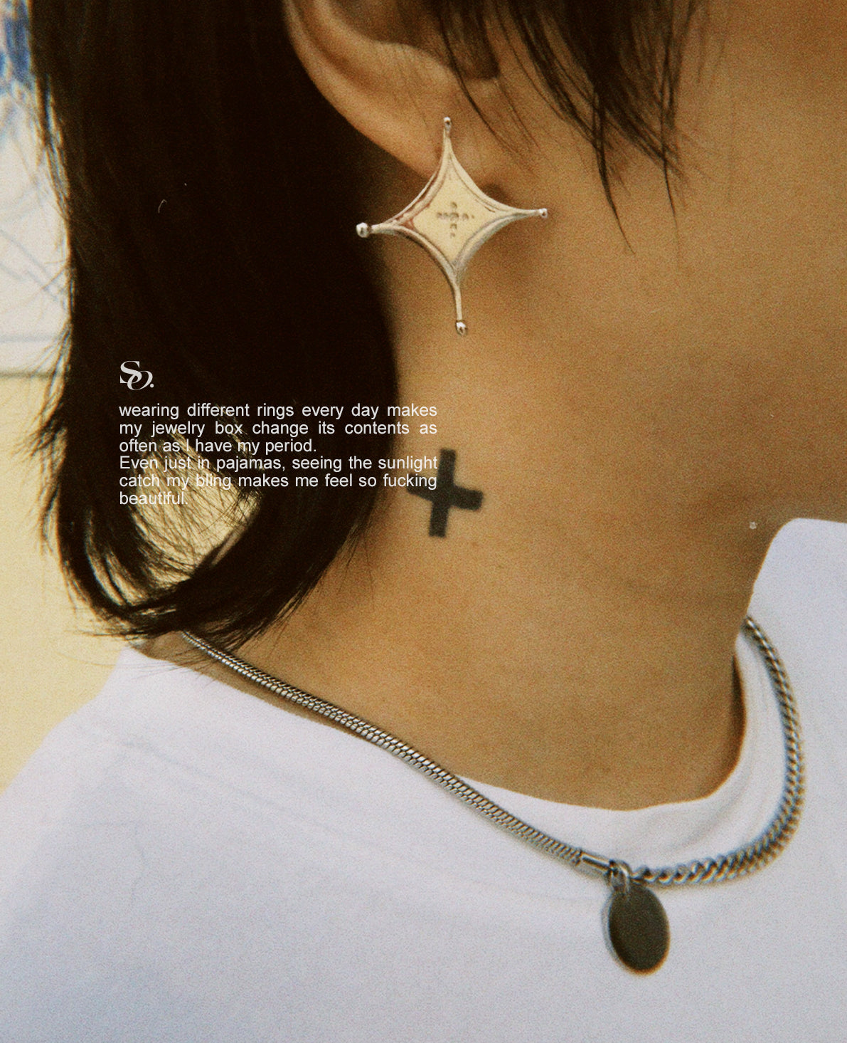Vintage Star Shaped Pure Silver Earrings for Women - Hypoallergenic & Tarnish-Free - Perfect for Parties, Gifts & Everyday Wear