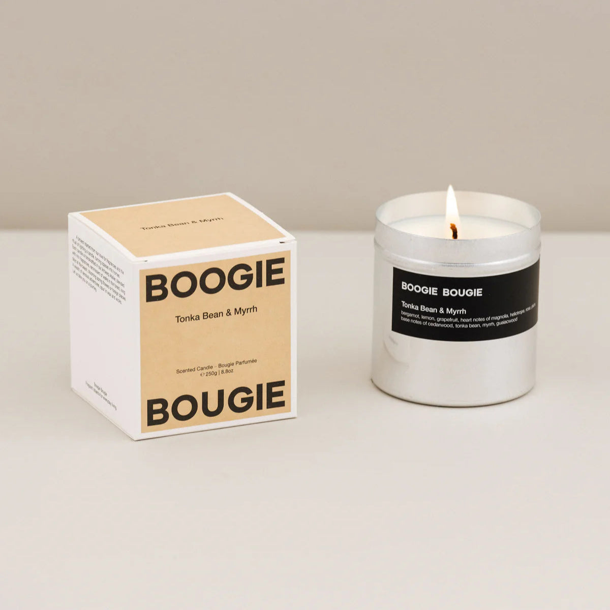 250g Aromatherapy Scented Candle - Lavender & Vanilla Soy Wax Candle for Relaxation, Meditation, Yoga & Home Decor - Long Lasting Fragrance Gift Set for Women & Men