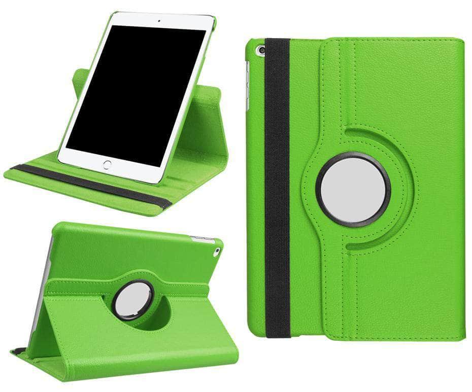 360 Degree Rotating Leather Smart Case for iPad 9 - Protective Cover with Stand Function for Work, Study & Entertainment