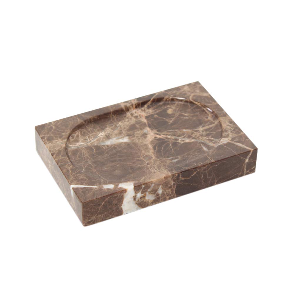 Marble Soap Dish Holder - Elegant Bathroom & Poolside Decor for Showers, Laundry Rooms & Outdoor Spaces