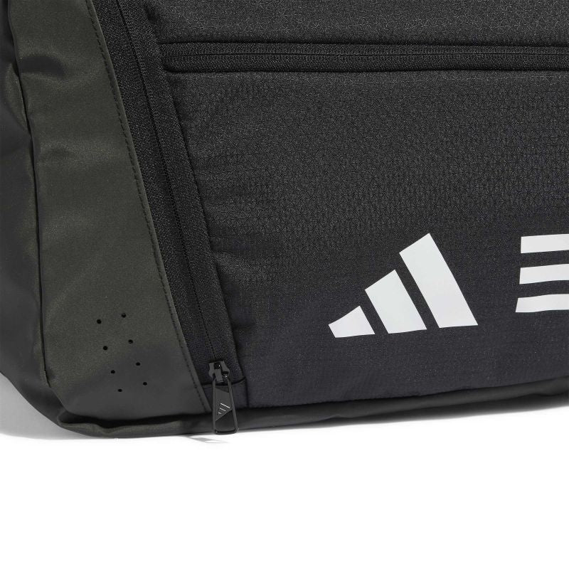 Adidas Essentials 3 Stripes Medium Duffle Bag - Sporty Gym Bag for Men & Women - Perfect for Travel, Workout, and Weekend Getaways