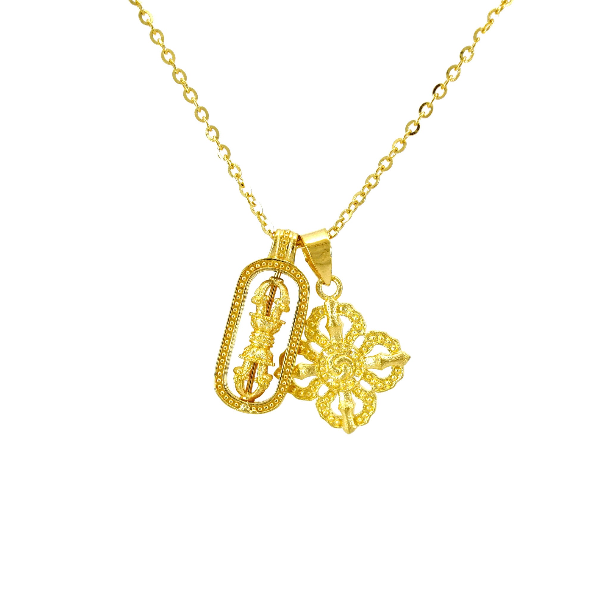 24K Gold Necklace for Women - Elegant 18 Inch Solid Gold Chain - Perfect for Gifts, Parties & Everyday Wear