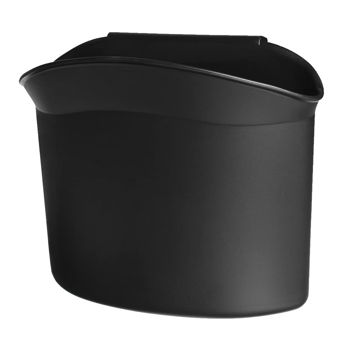 Premium Portable Hanging Car Trash Can - Leakproof Mini Garbage Bin for Vehicle, Office & Home Use - Ideal for Road Trips, Commuting & Workspace Organization (Black)