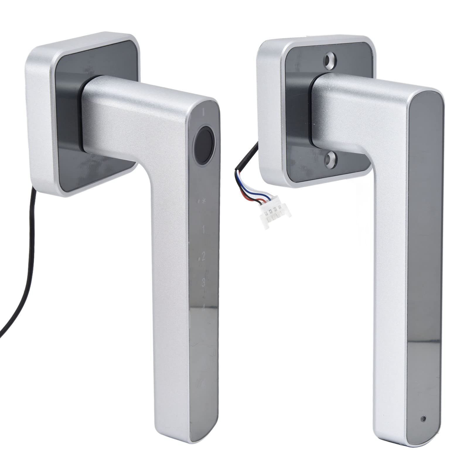 Smart Fingerprint Door Lock - Keyless Entry with USB Emergency Power & Low Battery Alarm, 40 Fingerprint Capacity, Anti-Theft Security for Home, Office & Apartment - Perfect for Secure Keyless Access & Modern Smart Homes