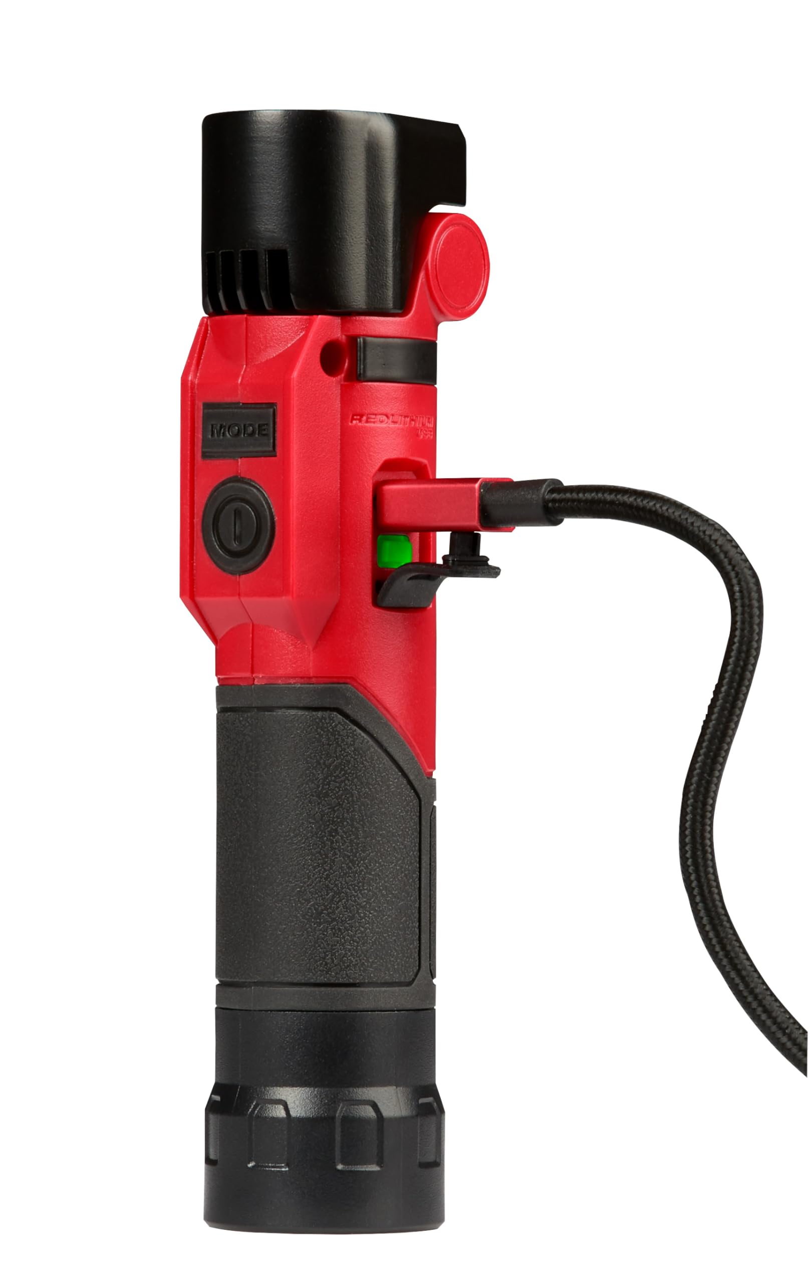 Milwaukee USB Rechargeable Pivoting LED Work Light - Bright 500 Lumens, Magnetic Base, 360° Rotation for Construction, Auto Repair & Home DIY Projects