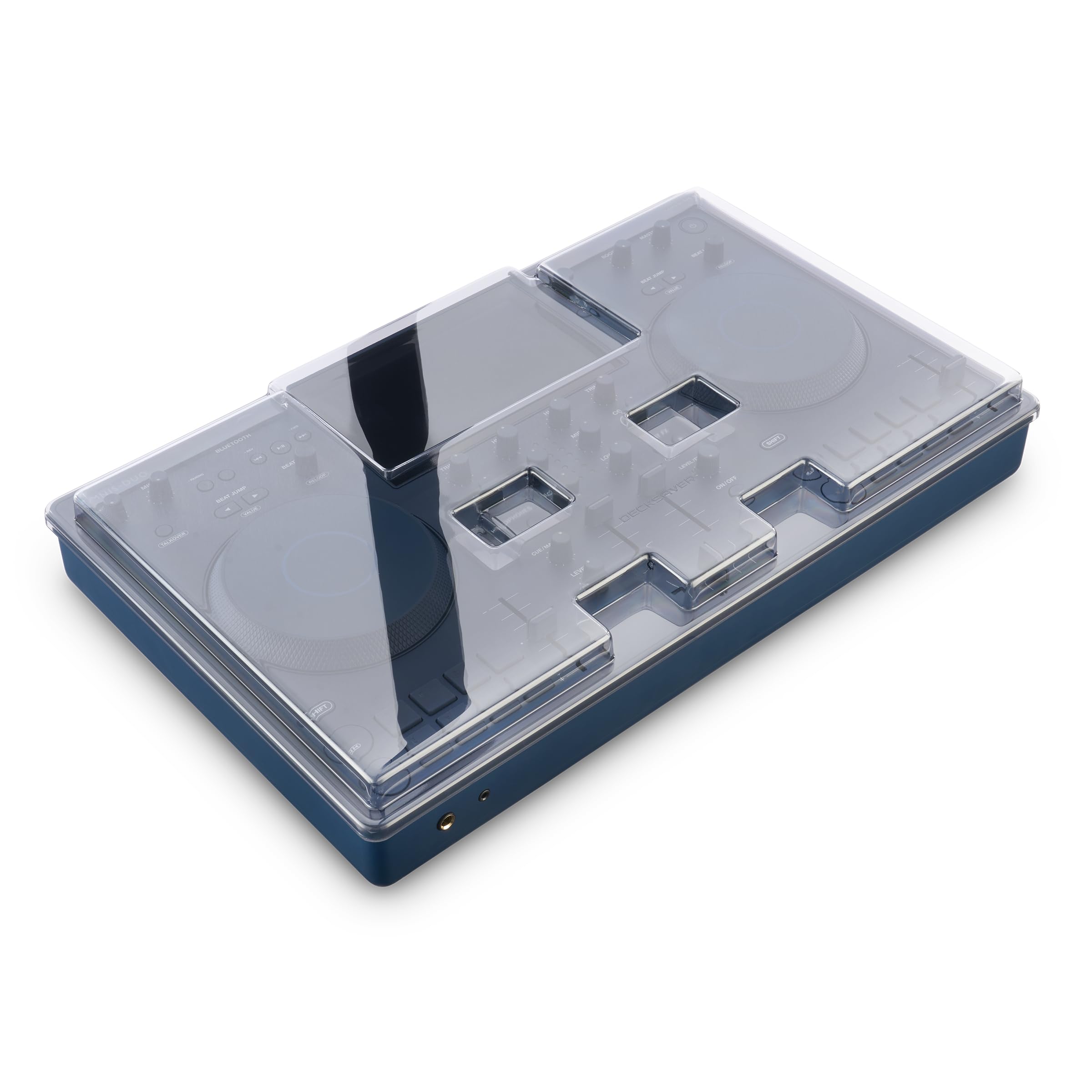 Decksaver Super Strong Polycarbonate Custom Fit Cover for AlphaTheta OMNIS-DUO | Dustproof Travel & Home Protection | DJ Equipment Shield for Studio & Live Performances