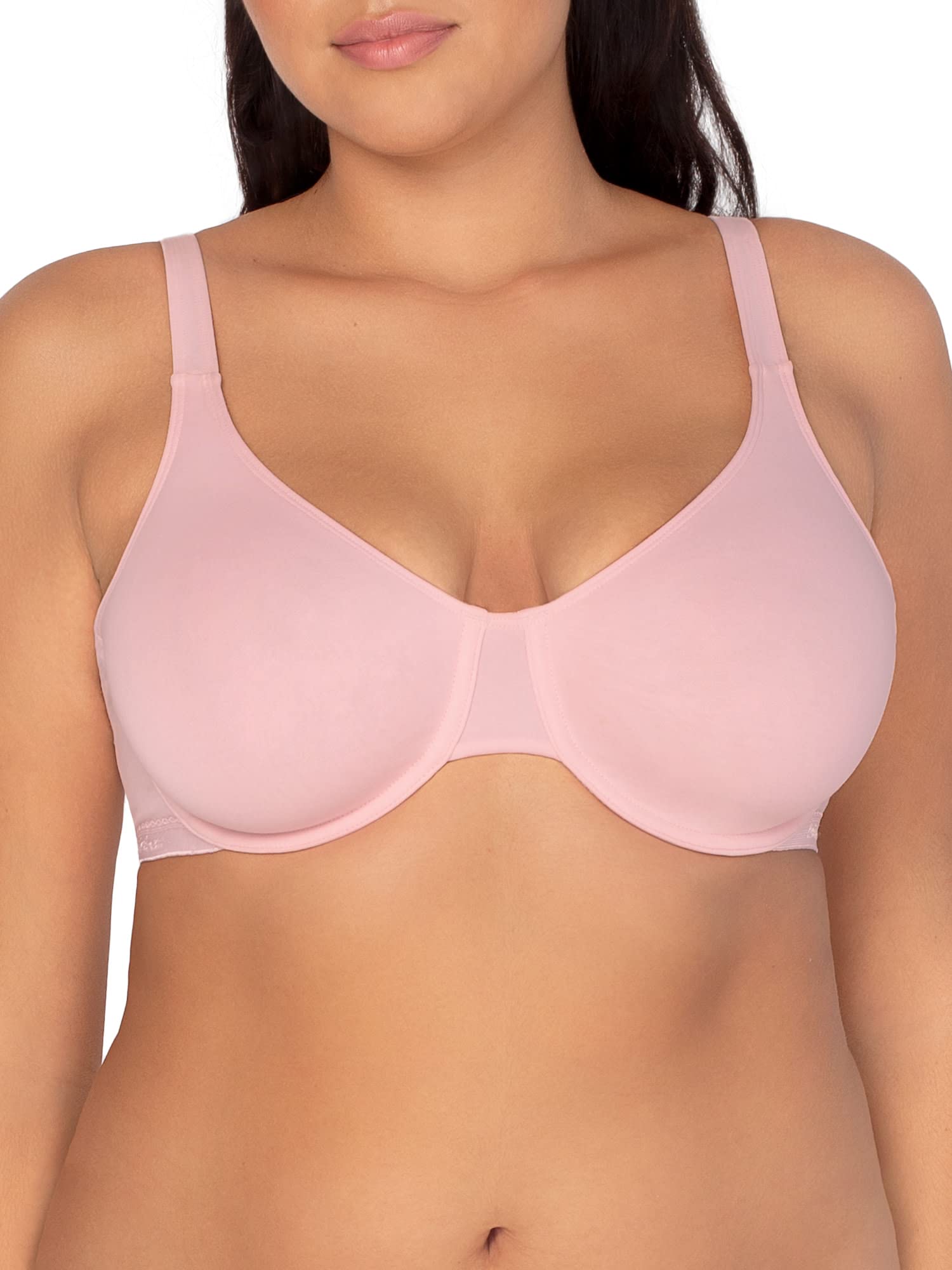Fruit of the Loom Women's Comfortable Unlined Underwire Bra - Soft Cotton Spandex Blend for Natural Support & Flexibility | Perfect for Everyday Wear, Work & Relaxation