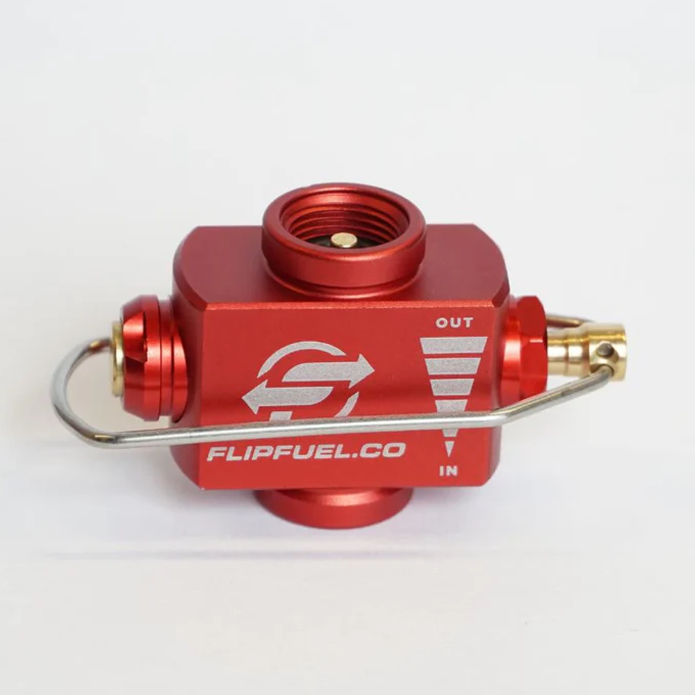 FlipFuel Portable Fuel Transfer Pump - 12V Gas & Diesel Siphon for Cars, Trucks, Boats & Emergency Use