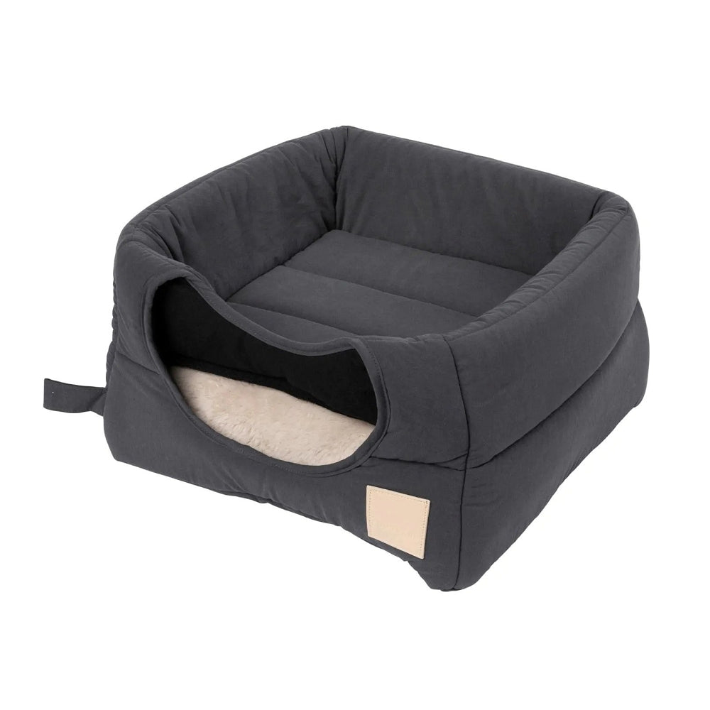 Cozy Life Cubby Cat Bed - Soft & Warm Pet Bed for Indoor Cats - Perfect for Napping, Lounging & Cuddling