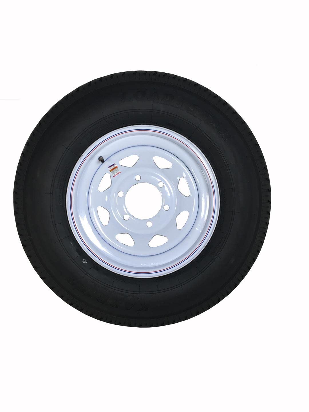 Americana 225/75R15 D/6H White Steel Spoke Wheel - Perfect for Trucks, SUVs & Off-Road Vehicles