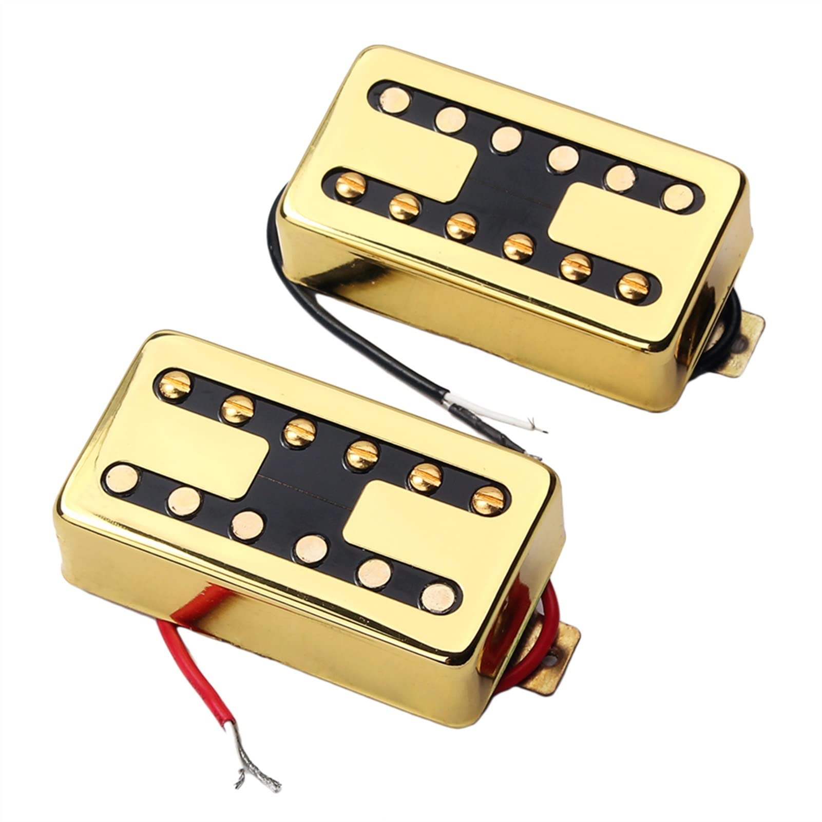 Premium Humbucker Guitar Pickup - Double Coil Magnetic Pickup for Electric Guitar, Bridge Position Replacement for LP & Gibson Style Guitars - Perfect for Rock, Blues & Heavy Metal Performances