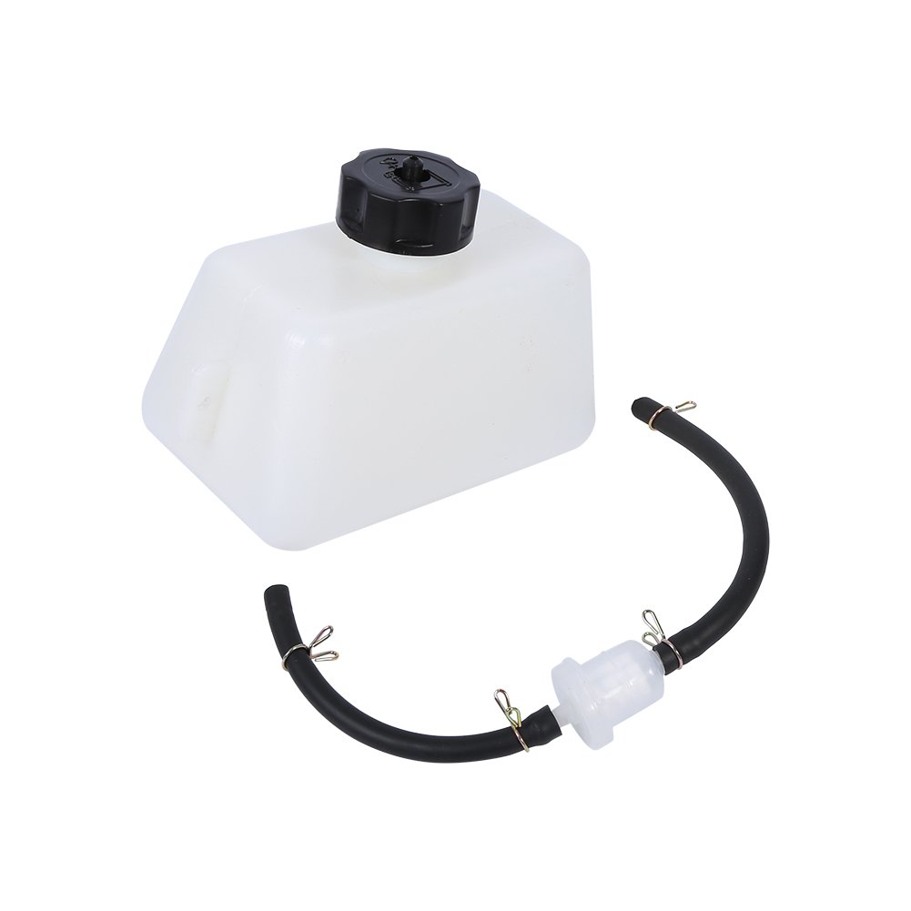 High Performance Gas Fuel Filter Tank & Hose Line - 47cc 49cc Replacement for 2 Stroke Mini Moto Kids Dirt Bike & Pocket Bike - Durable Plastic Fuel Tank Filter for Mini Bikes, ATVs, Go Karts - Perfect for Off-Road Racing & Youth Motorsports