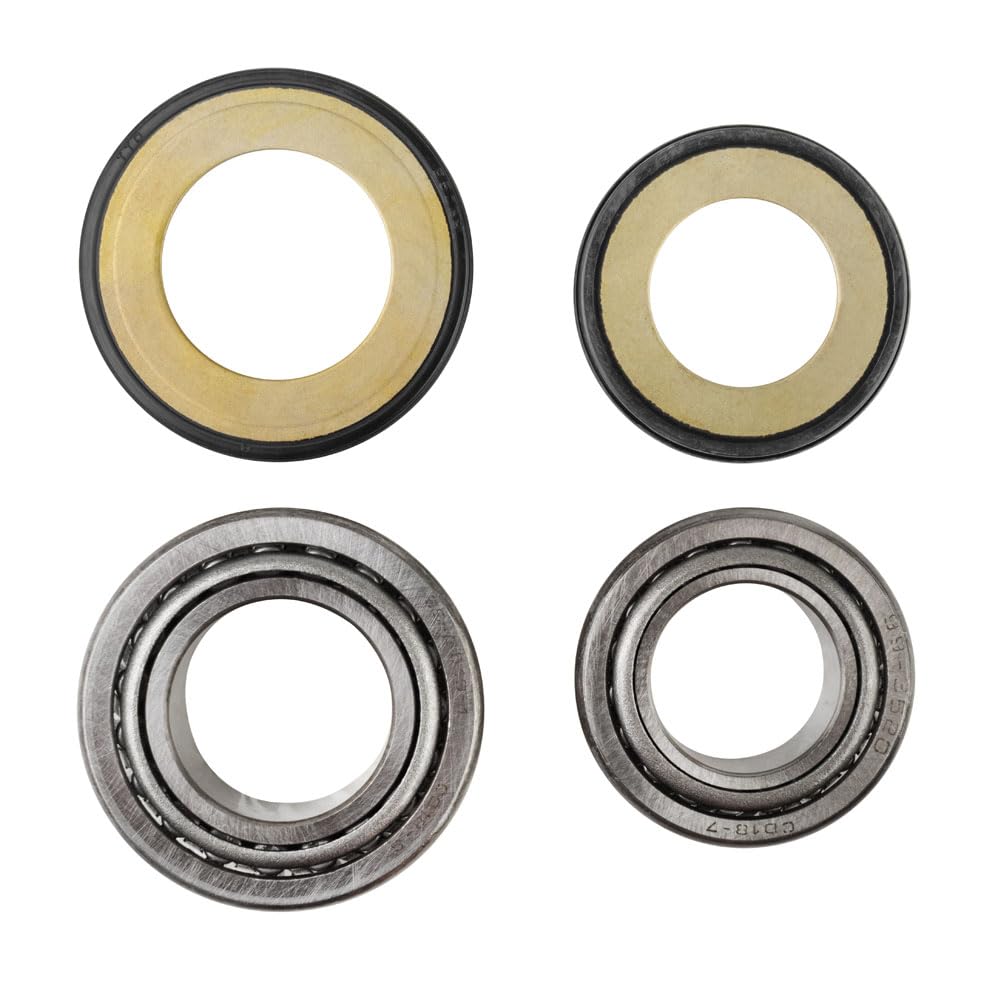 Tusk Steering Stem Bearing Kit for Honda Shadow 1100 VT1100 1992-1996 - Replacement Bearings for Smooth Steering & Enhanced Ride Comfort - Perfect for Motorcycle Maintenance & Off-Road Adventures