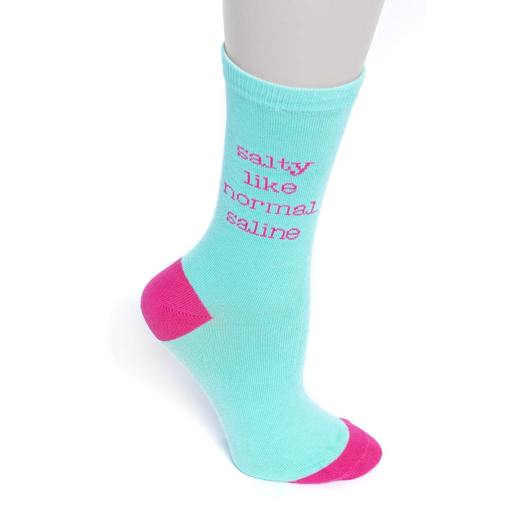 Unisex Mid Calf Nurse Socks - Premium Cotton Spandex Blend - Comfortable & Breathable for Healthcare Workers - Perfect for Nurses, Doctors & Medical Professionals - All-Day Comfort for Hospital Shifts & Clinical Work
