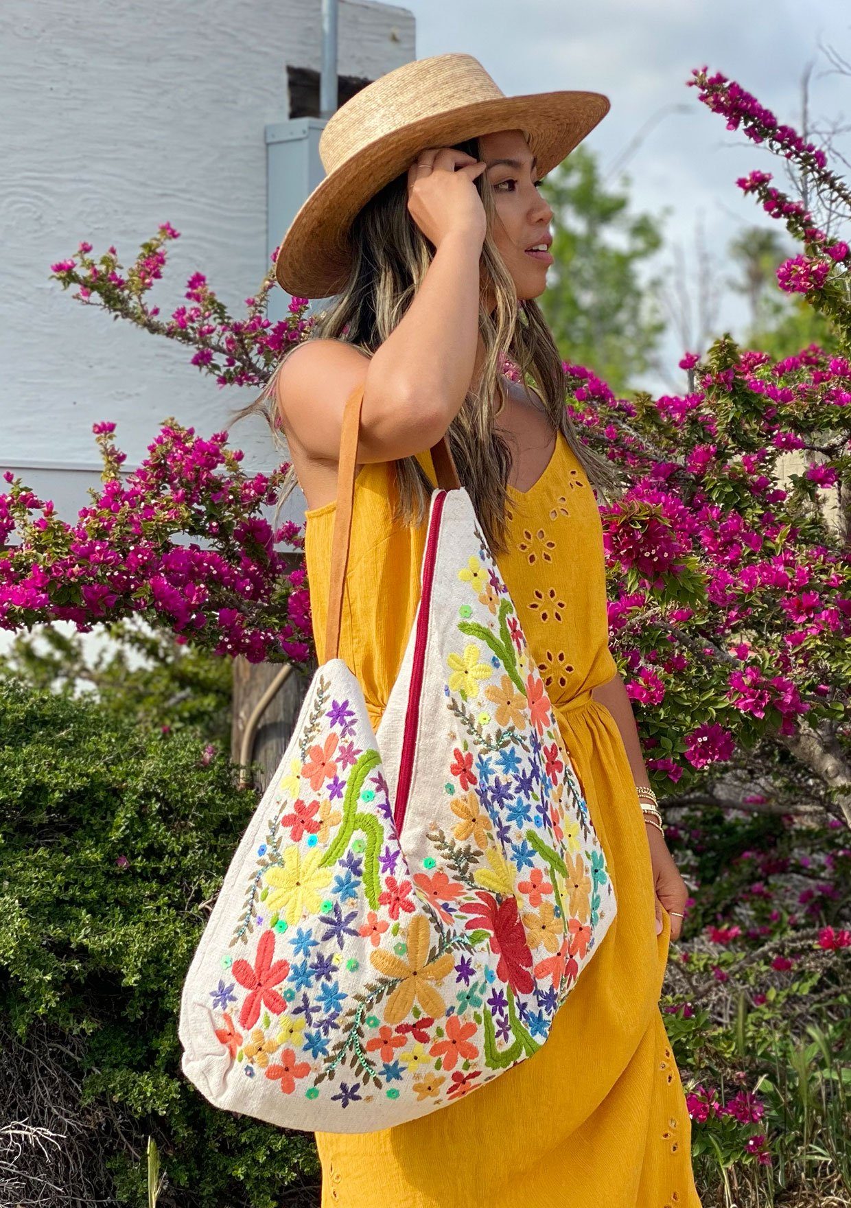 Stylish Botanical Gardens Tote Bag - Eco-Friendly Canvas Shopper for Women & Men - Perfect for Shopping, Travel & Picnics