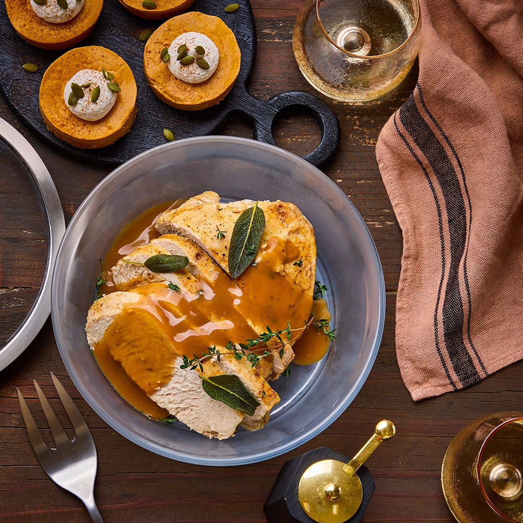 Thanksgiving Turkey for Two - Perfect Small Roast Turkey for Couples & Small Families | Holiday Dinner, Romantic Meal, Intimate Gatherings