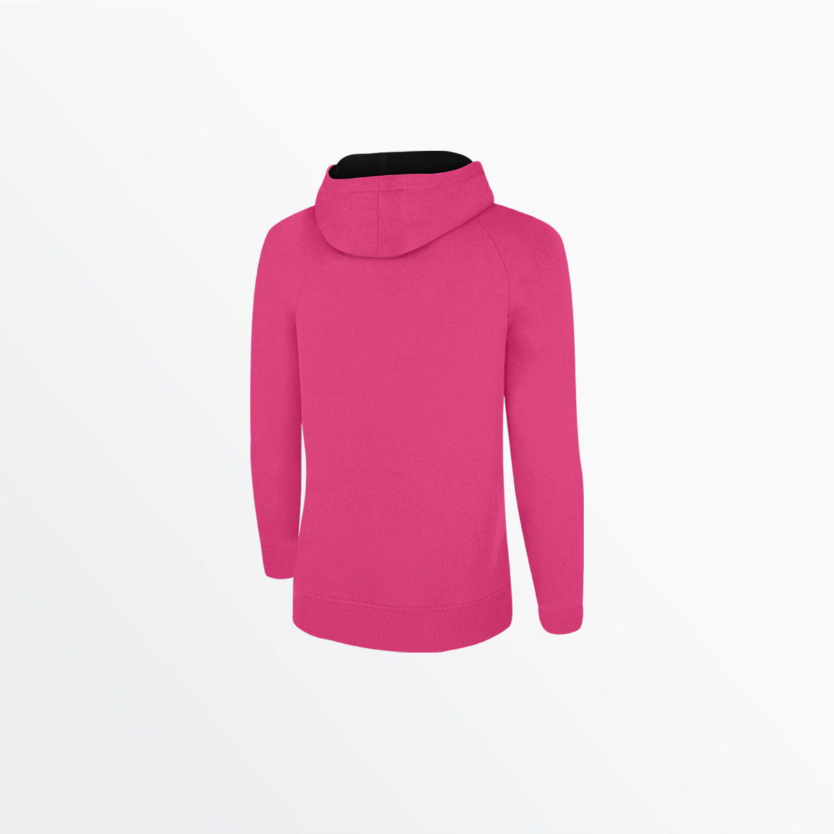 Women's Fleece Raglan Pullover Hoodie with Logo - Cozy & Stylish for Casual Wear, Gym, and Outdoor Activities