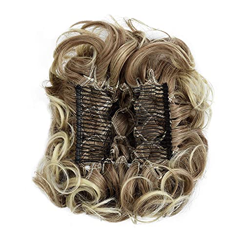 Classic Curly Chignon Hairpiece Bun - Elegant Synthetic Hair Bun for Women | Perfect for Weddings, Prom, Cosplay & Everyday Hairstyles