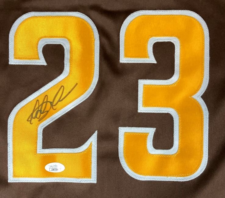 Authentic Fernando Tatis Jr. San Diego Padres Signed Brown Baseball Jersey with JSA Certificate - Perfect for MLB Collectors, Sports Memorabilia Displays & Baseball Fan Gifts