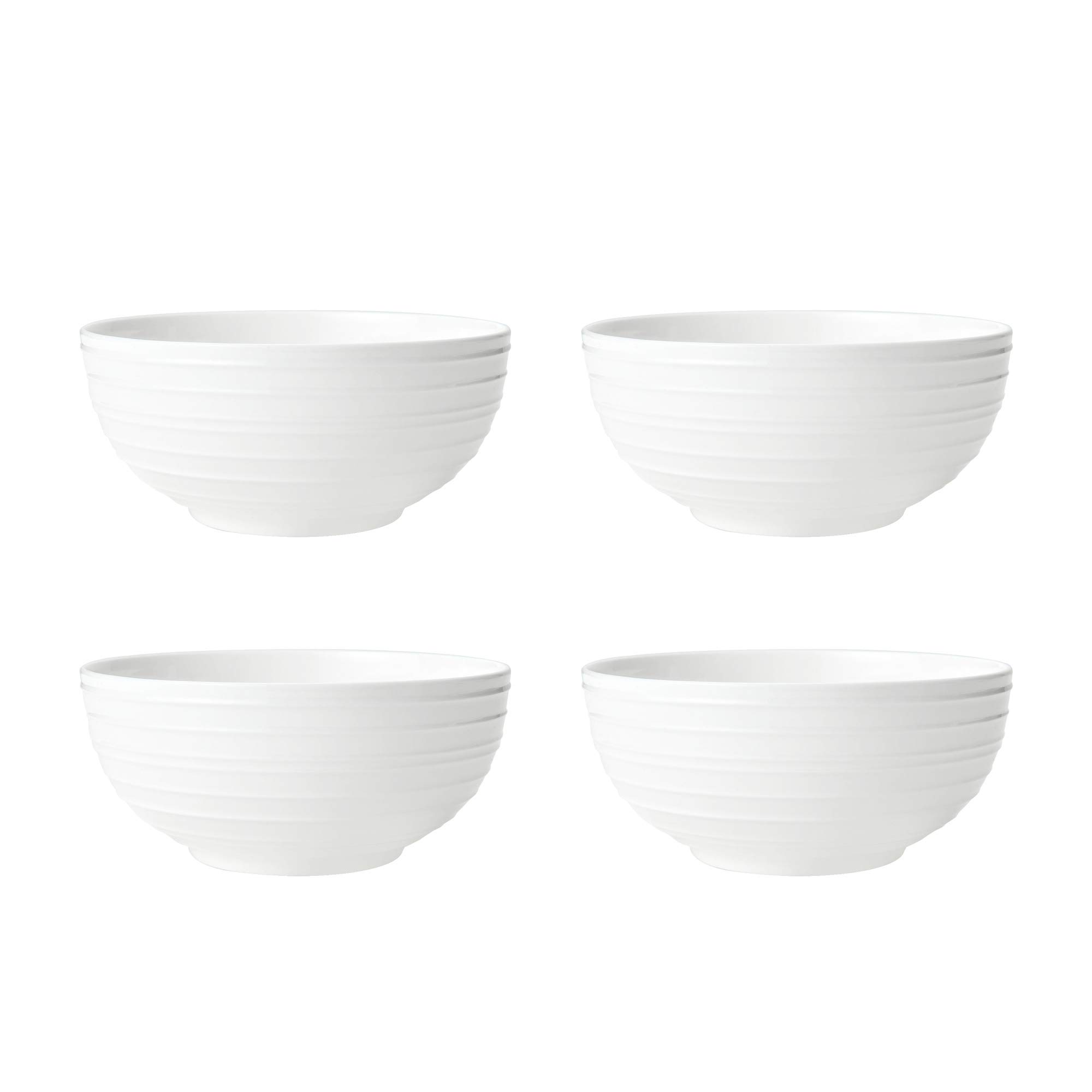 Mikasa 5224193 Ciara 16-Piece Dinnerware Set, Service for 4 - Elegant Porcelain Plates, Bowls & Mugs - Perfect for Family Dinners, Holiday Entertaining & Restaurant Use