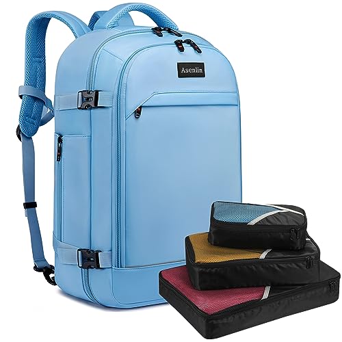 N-blue（backpack With 3 Packing Cubes）