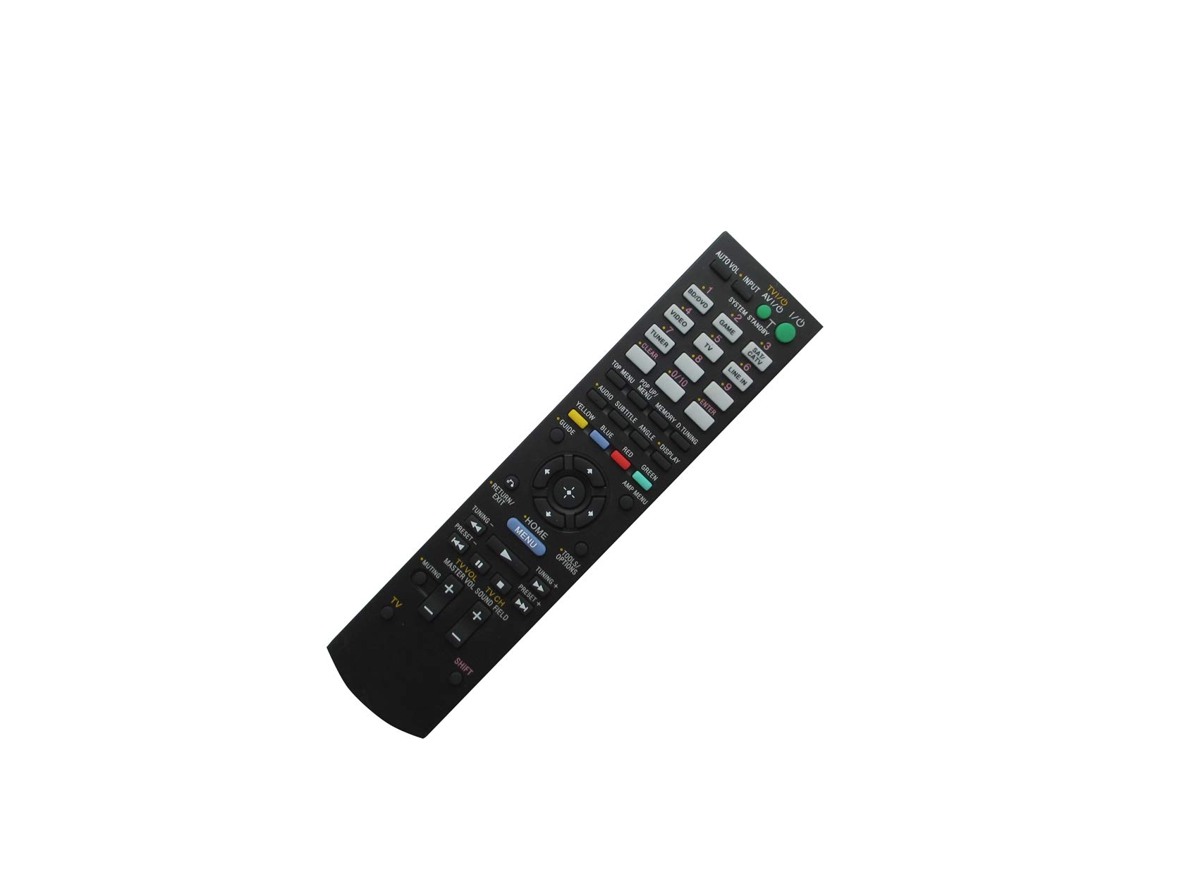 Original Remote Control Replacement for Sony STR-DH520/720/720HP/730/830 7.1CH 3D AV Receiver - Compatible with Home Theater Systems & Entertainment Centers