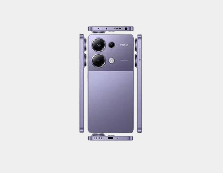 Xiaomi Poco M6 Pro 4G Smartphone - 512GB ROM 12GB RAM Dual SIM GSM Unlocked (Purple) | Perfect for Gaming, Streaming & Productivity