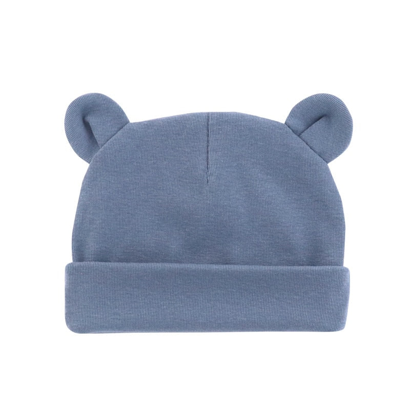 Soft Cotton Newborn Beanie Hat - Cozy & Breathable Baby Headwear for Boys & Girls - Perfect for Newborn Photography, Winter Outfits & Hospital Going Home Outfits