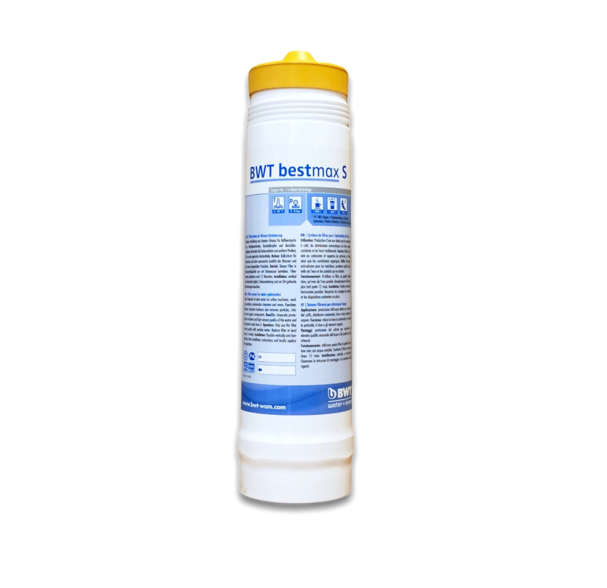 BWT Bestmax Water Filter Cartridges - Premium Replacement for Clean Drinking Water | Perfect for Home, Office & RV Use