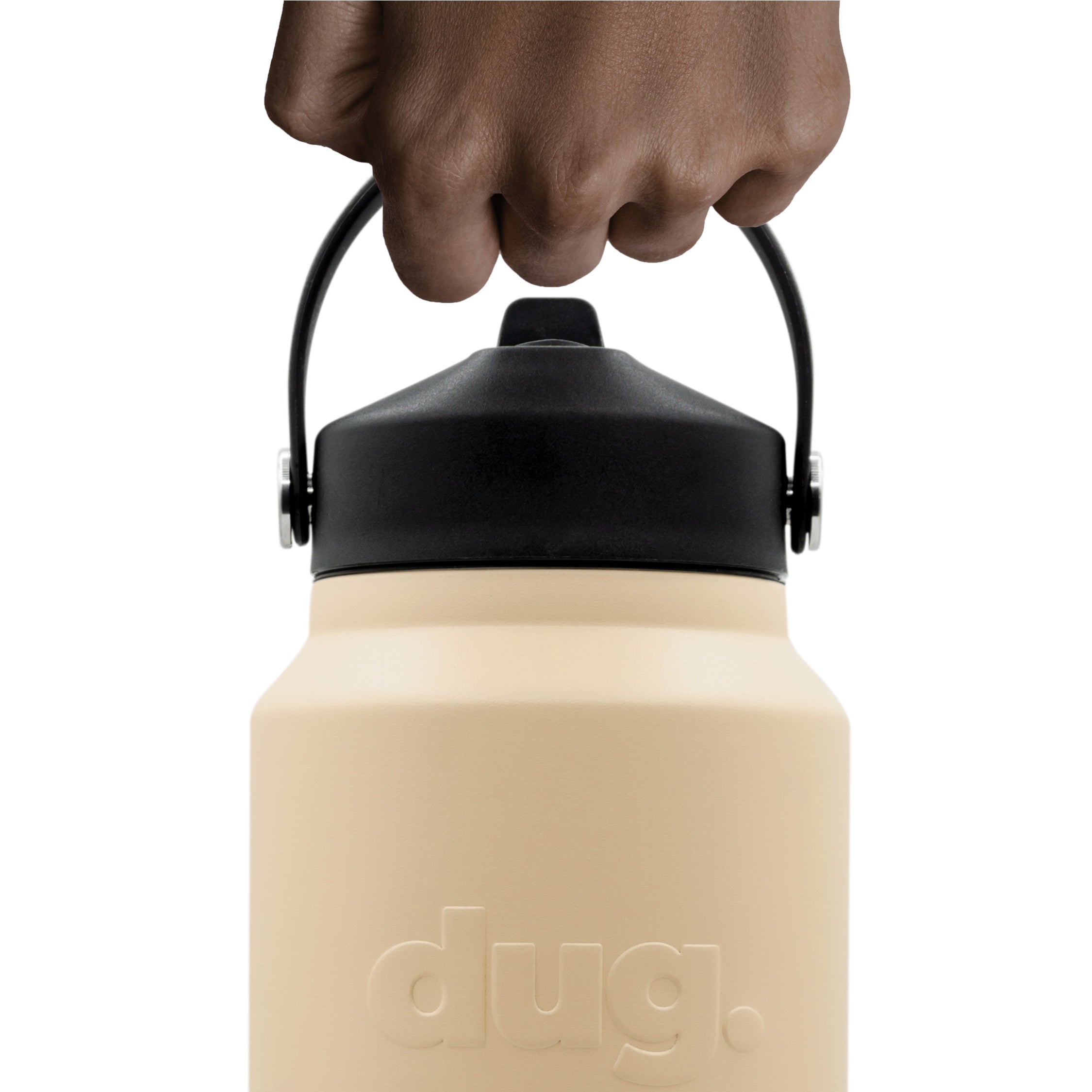 1L BPA-Free Water Bottle with Straw - Leak Proof & Insulated for Gym, Hiking, Travel & Everyday Use - Sandy Dug