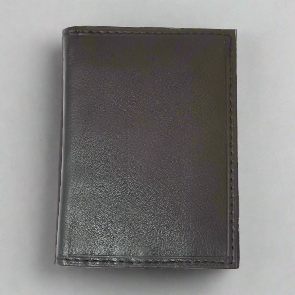 BOL Men's RFID Blocking Leather Bifold Wallet - Slim Upright Design for Credit Cards & Cash - Perfect for Everyday Carry, Travel & Business Use